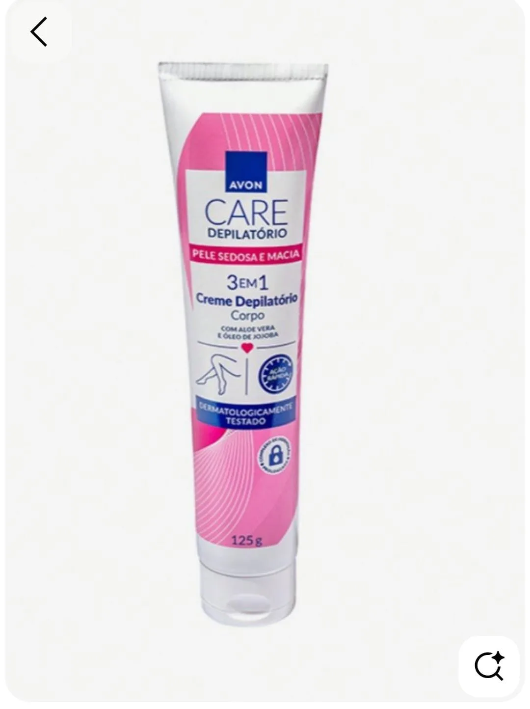 Creme depilatorio